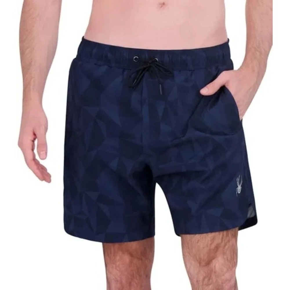 Spyder Men's Swim Shorts, Dark Blue, Size XXL NWT